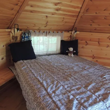 Chalet Atypique Kota Noah Location En Gite Salle D'Eau Privative A 20M Chazemais Esterno foto